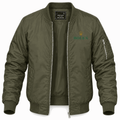 Men's Rolex Lightweight Bomber Jacket - Army Green
