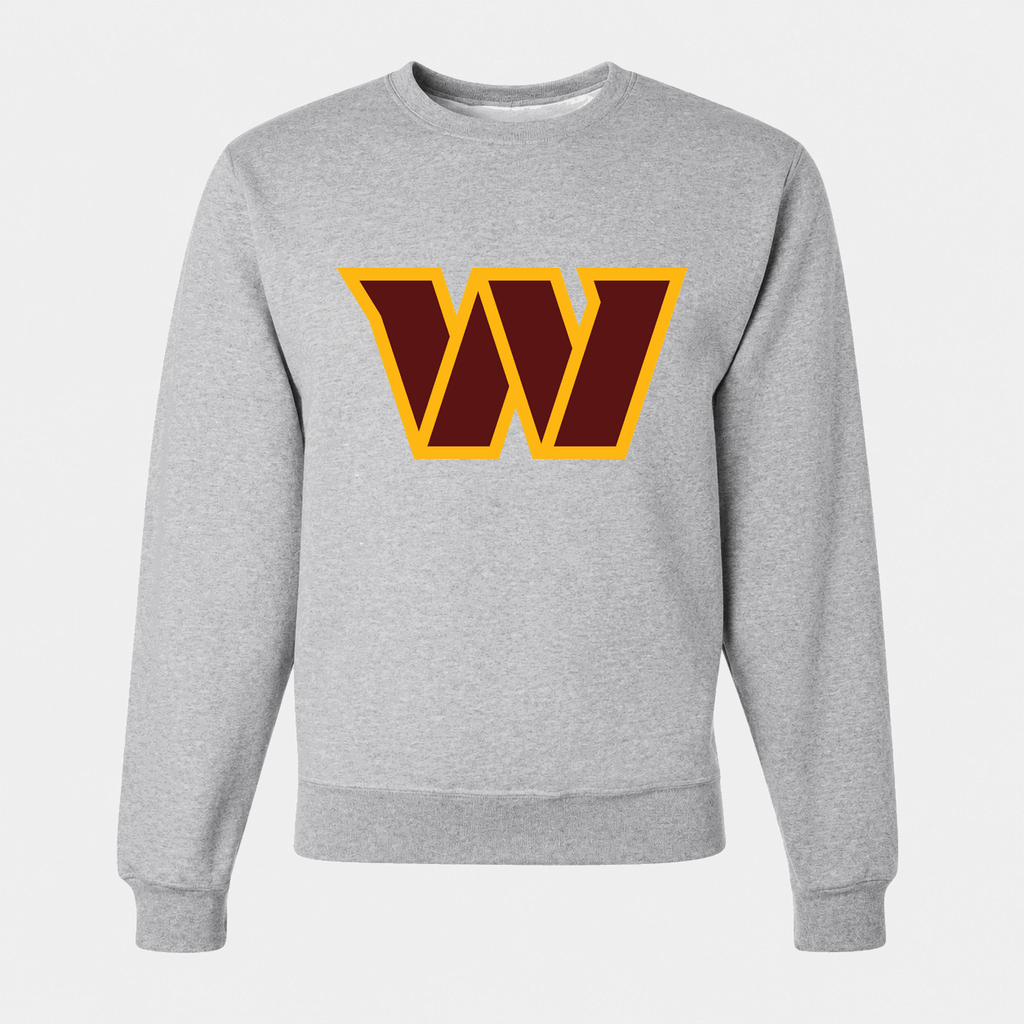 Men's Washington Commanders Crewneck Sweatshirt - Gray
