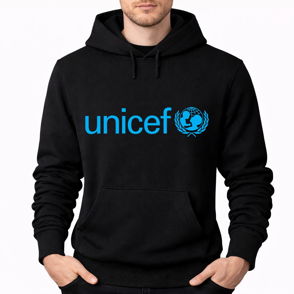 Men's UNICEF Pullover Hoodie - Black