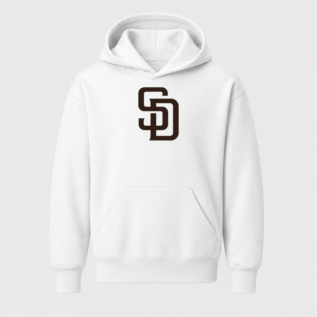 Youth San Diego Padres Pullover Hoodie - White