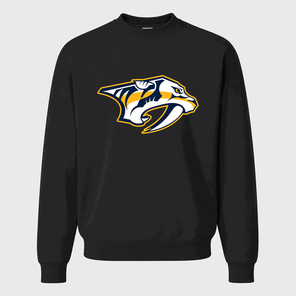 Men's Nashville Predators Crewneck Sweatshirt - Black