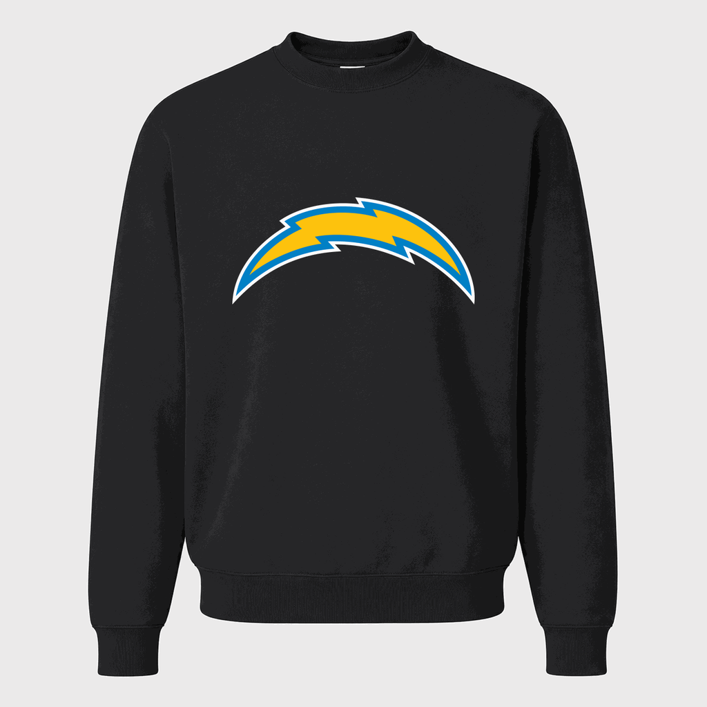 Men's Los Angeles Chargers Crewneck Sweatshirt - Black