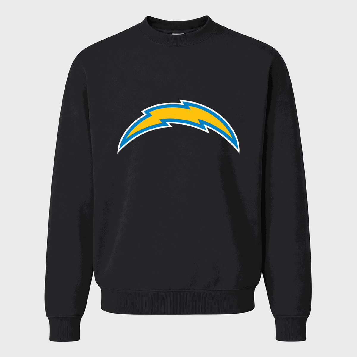 Men's Los Angeles Chargers Crewneck Sweatshirt - Black