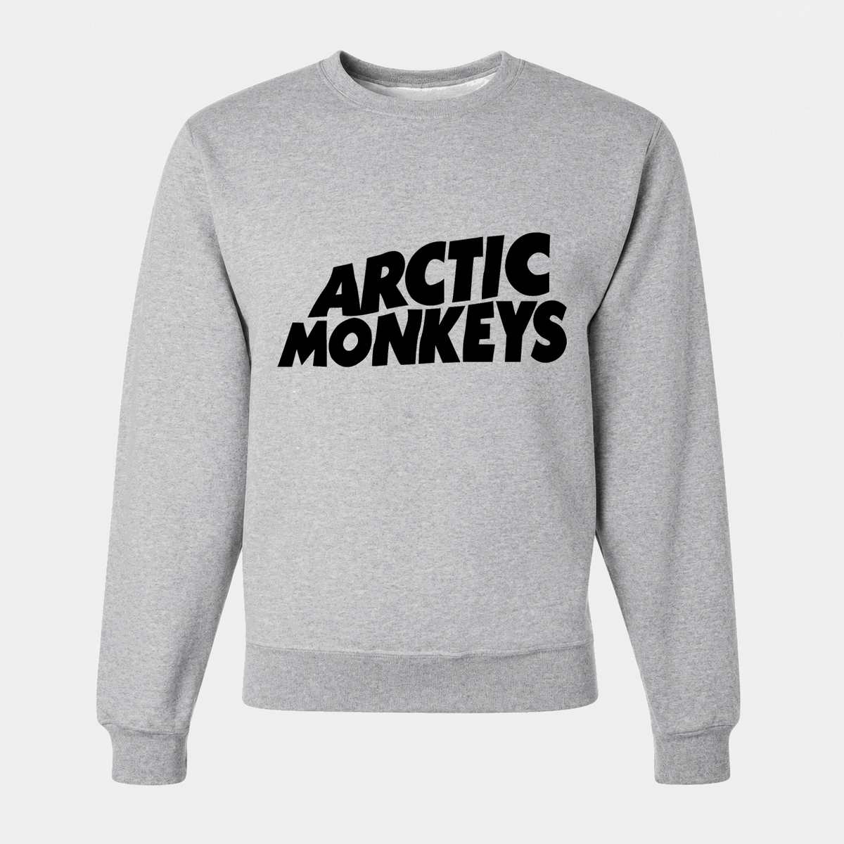 Men's Arctic Monkeys Crewneck Sweatshirt - Gray