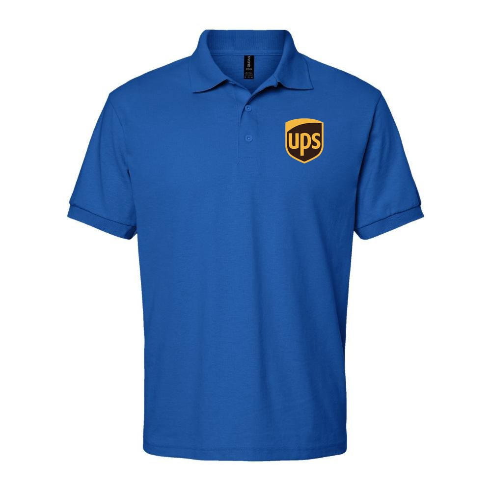 Men's UPS Dry Blend Polo - Blue