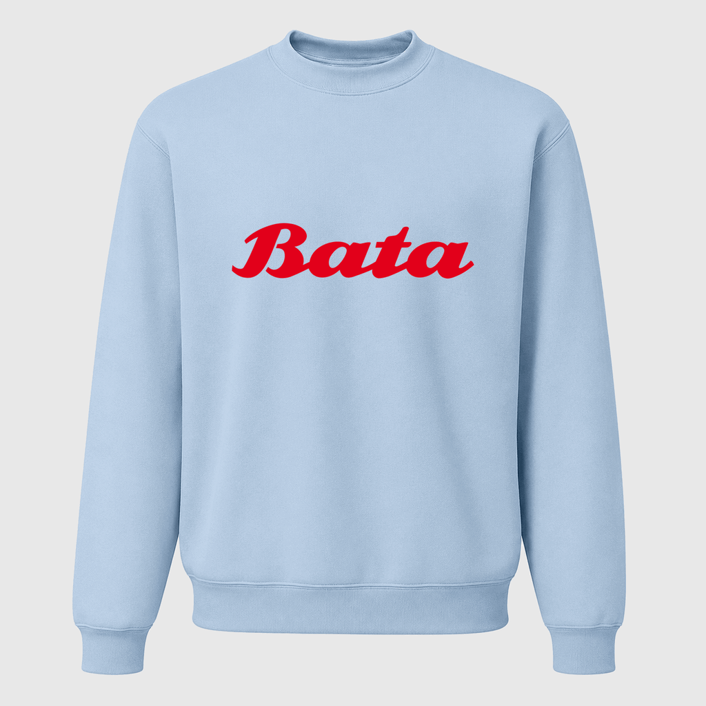Men's Bata Crewneck Sweatshirt - Sky Blue