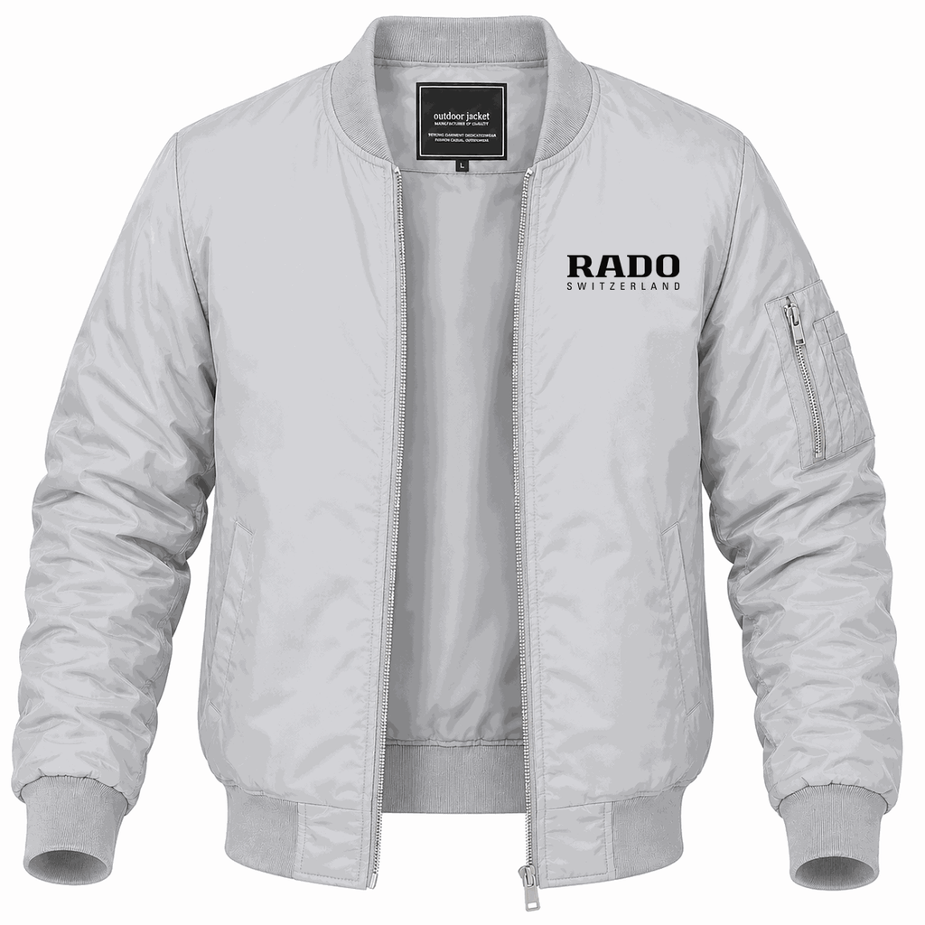 Men's Rado Lightweight Bomber Jacket - Gray