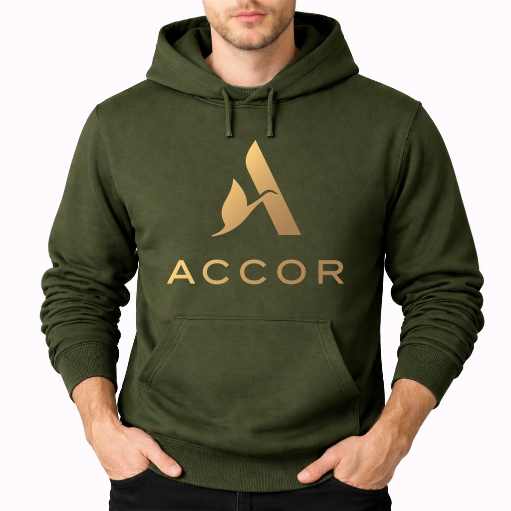 Men's Accor Pullover Hoodie - Army Green