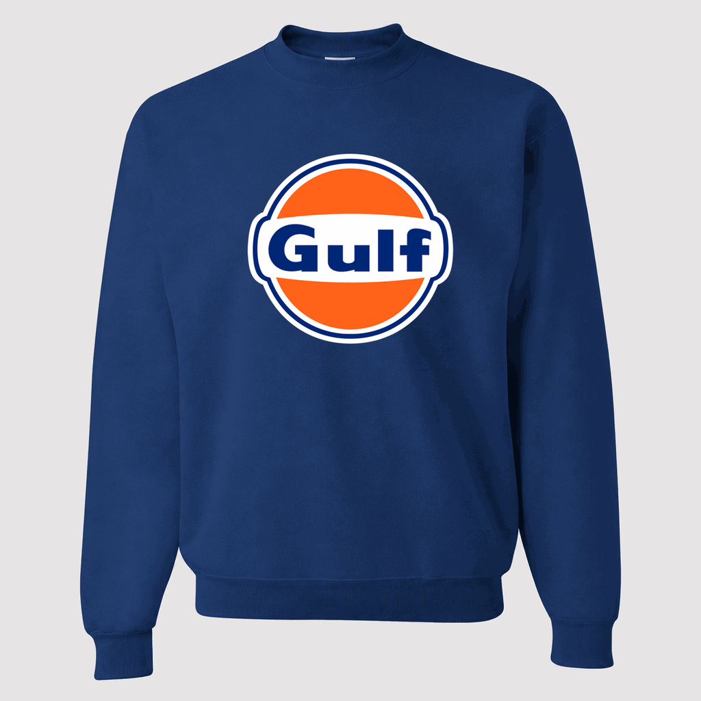 Men's Gulf Oil Crewneck Sweatshirt - Blue