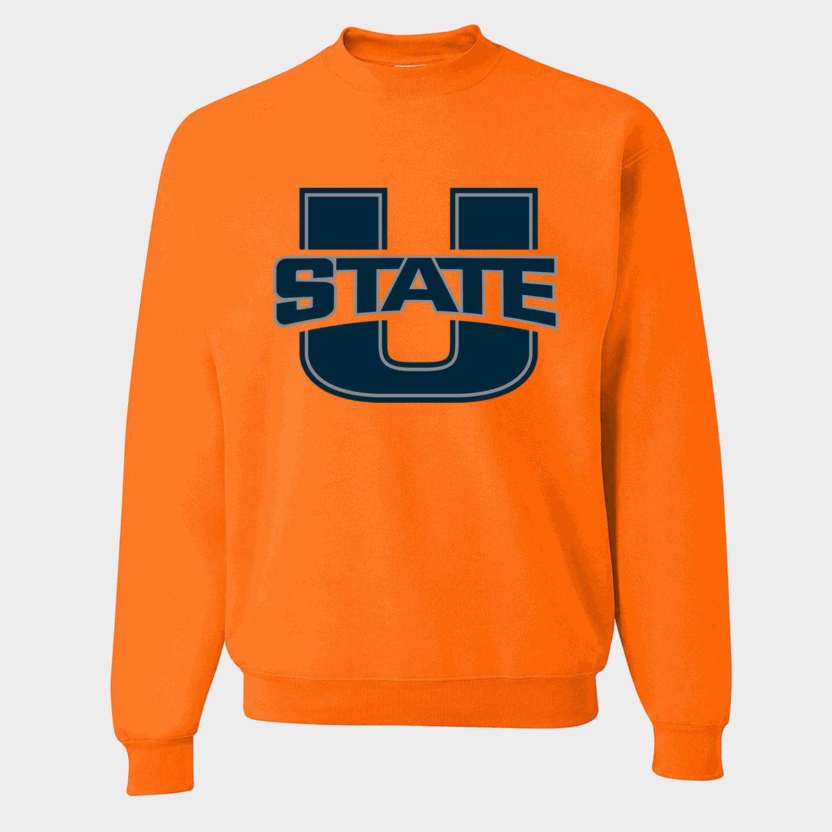Men's Utah State Aggies Crewneck Sweatshirt - Orange