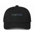 OOFOS Logo Black Dad Baseball Cap Hat