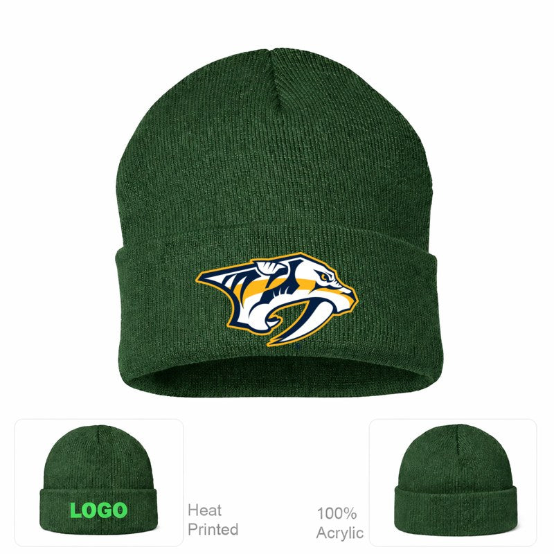 Nashville Predators Forest Green Beanie Hat