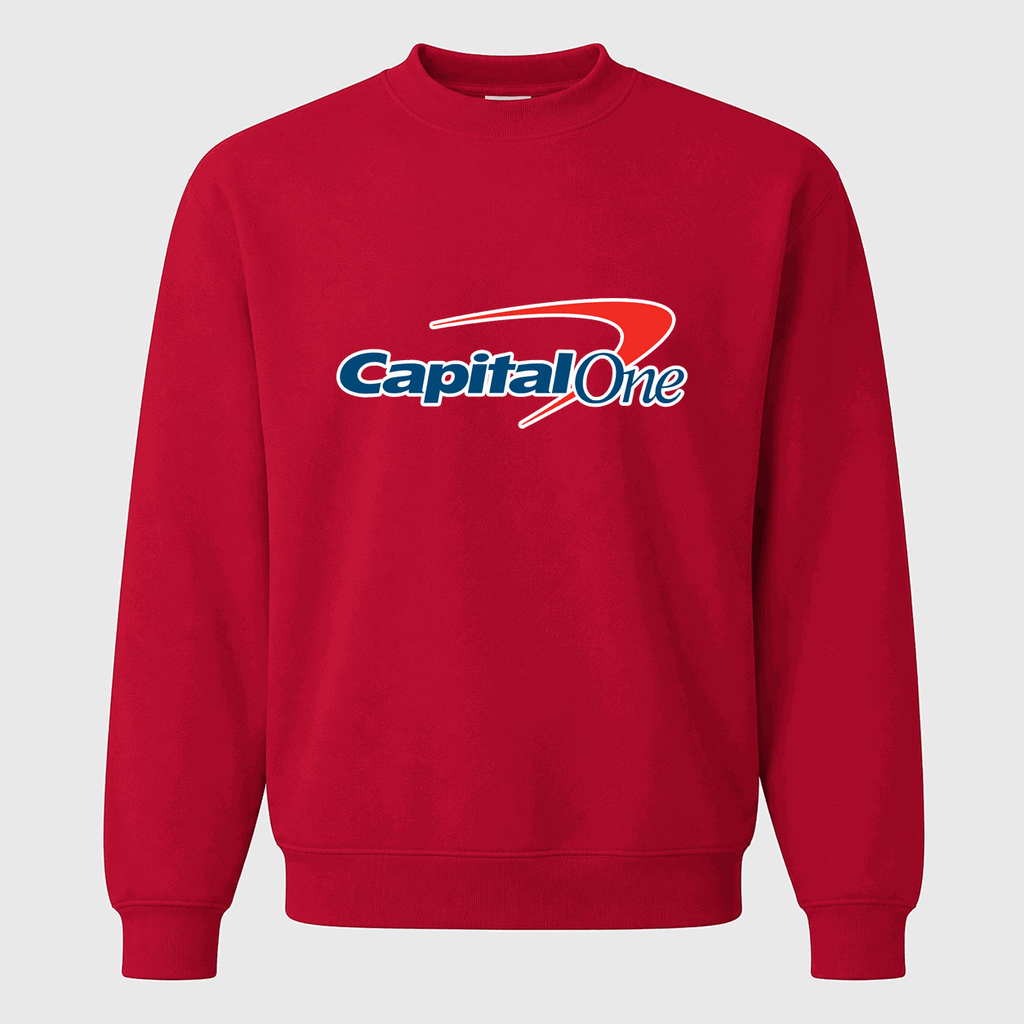Men's Capital One Crewneck Sweatshirt - Red