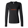 Women's Merrell Logo 1536x864 Long Sleeve T-Shirt - Black