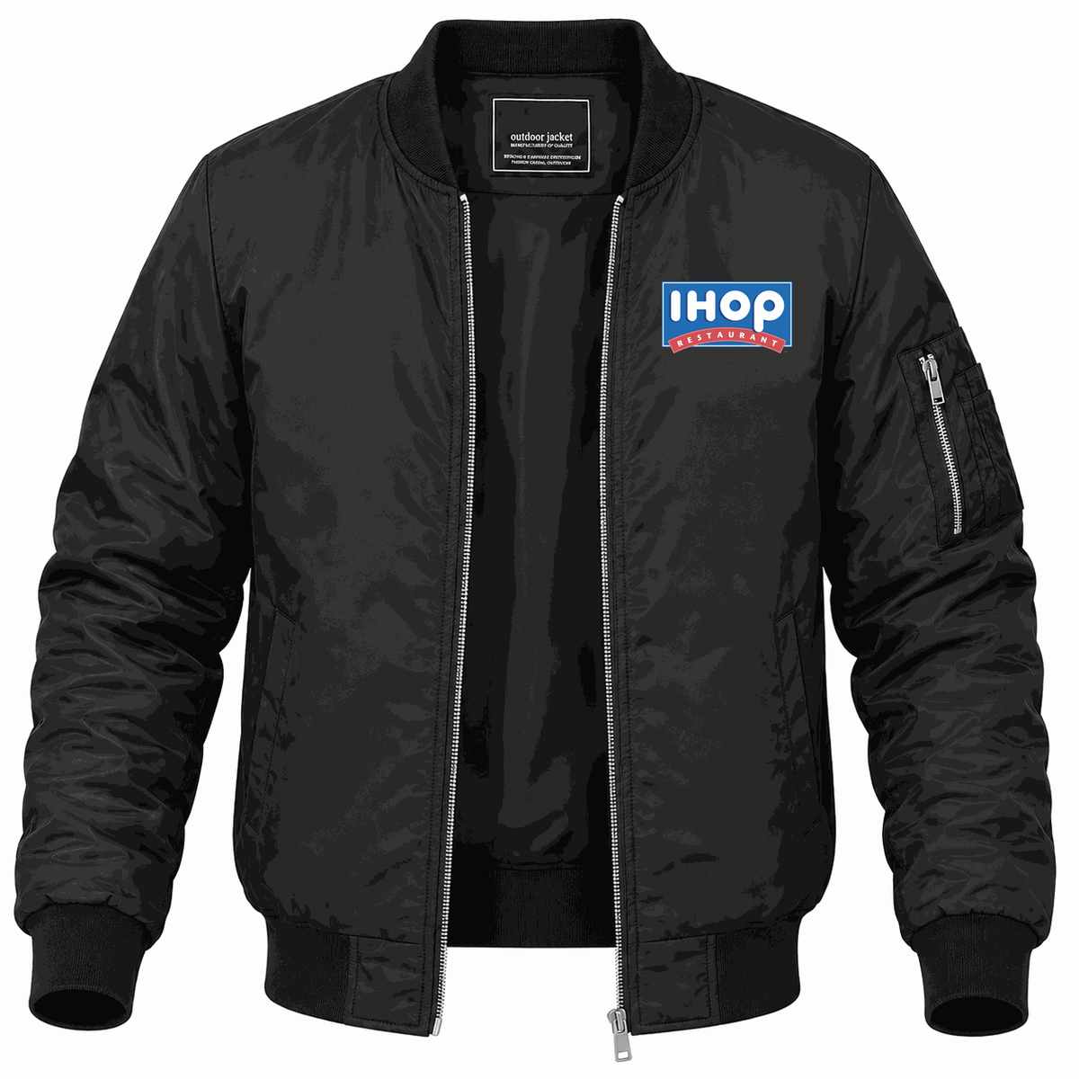 Men's IHOP Lightweight Bomber Jacket - Black