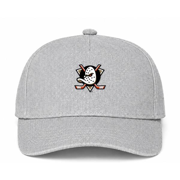 Anaheim Ducks NHL Logo Gray Dad Baseball Cap Hat