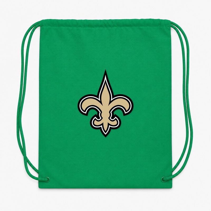 New Orleans Saints Drawstring Bag - Green