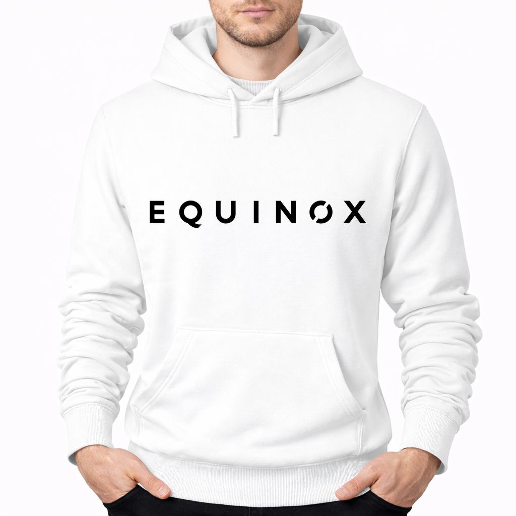Men's Equinox Pullover Hoodie - White