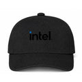Intel Logo Black Dad Baseball Cap Hat