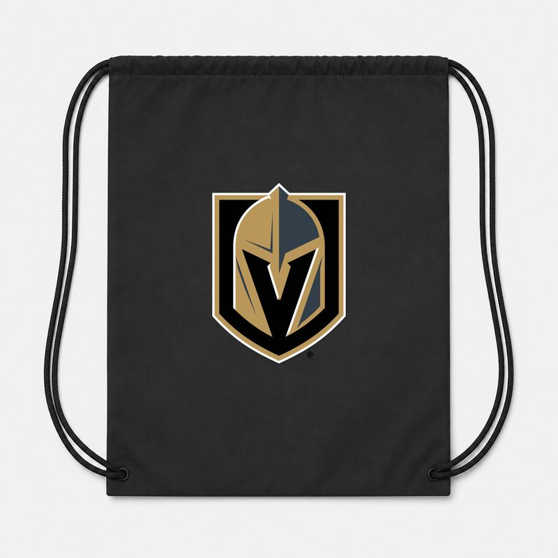 Vegas Golden Knights Drawstring Bag - Black
