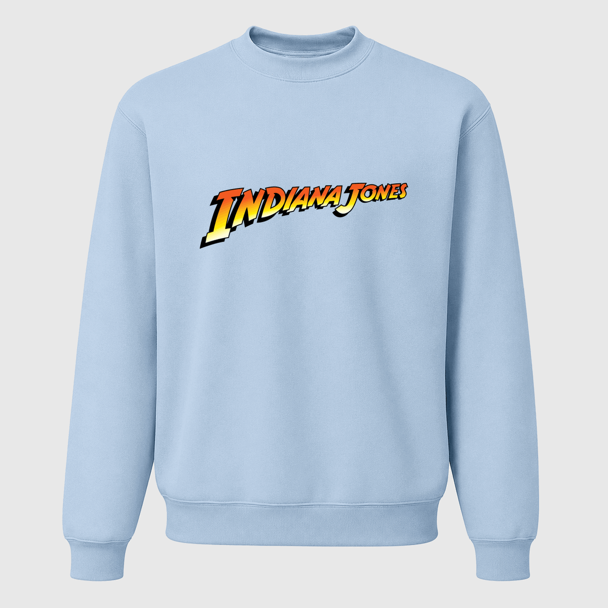 Men's Indiana Jones Crewneck Sweatshirt - Sky Blue