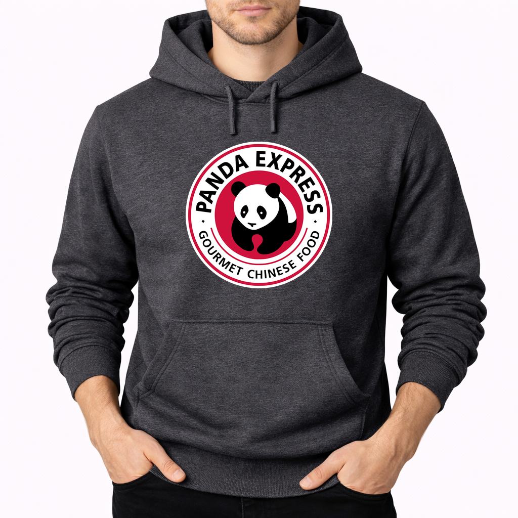 Men's Panda Express Pullover Hoodie - Charcoal