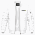 Men's Brawn GP Lightweight Bomber Jacket - White