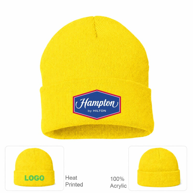 Hampton Yellow Beanie Hat