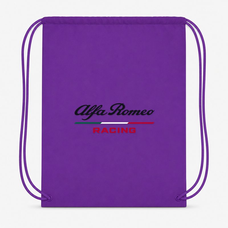 Alfa Romeo Racing Drawstring Bag - Purple