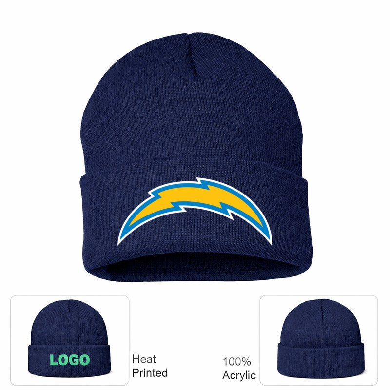 Los Angeles Chargers Navy Beanie Hat