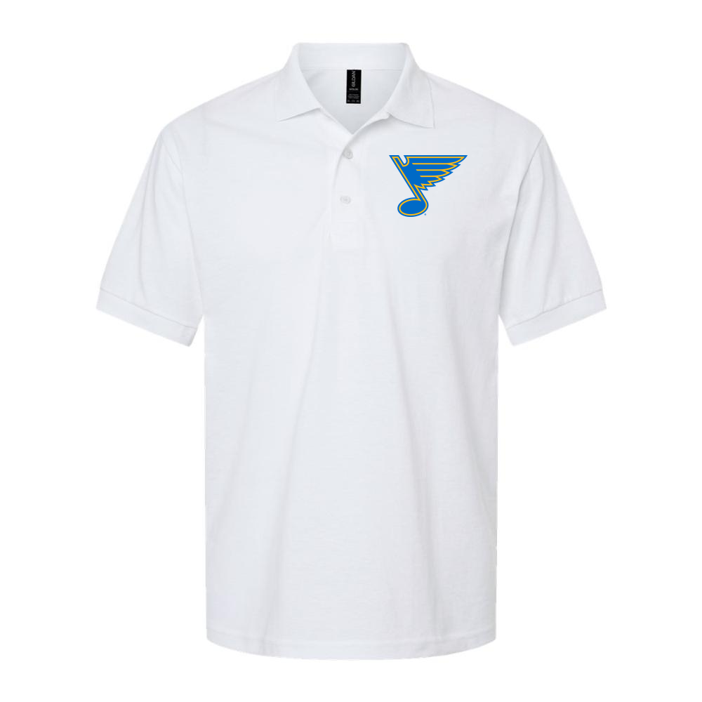 Men's St Louis Blues Dry Blend Polo - White