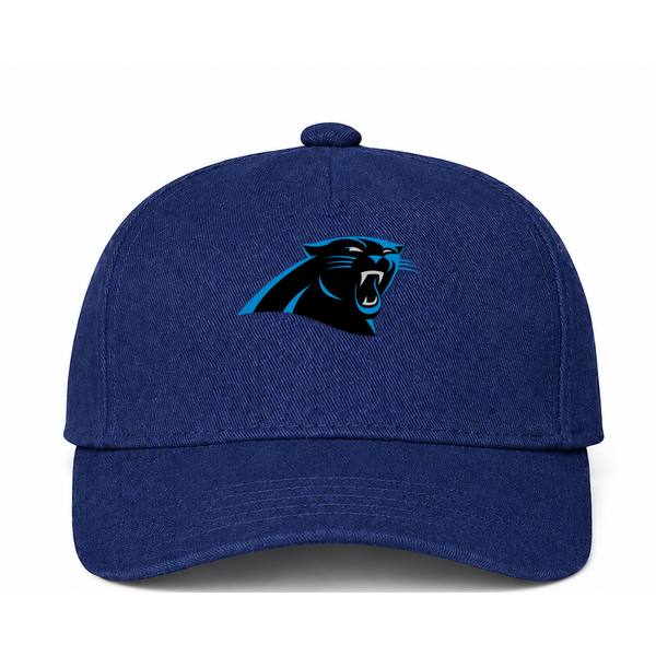 Carolina Panthers NFL Logo Navy Dad Baseball Cap Hat
