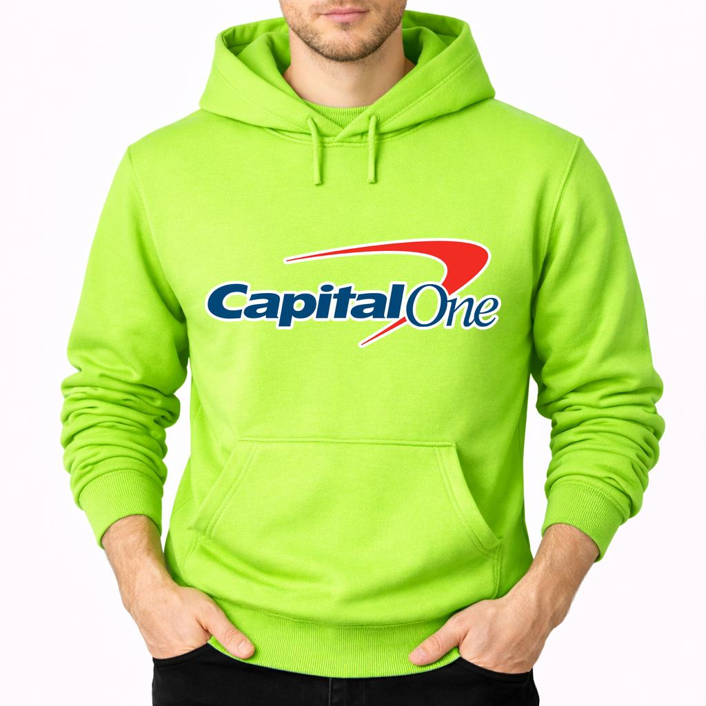 Men's Capital One Pullover Hoodie - Lime green