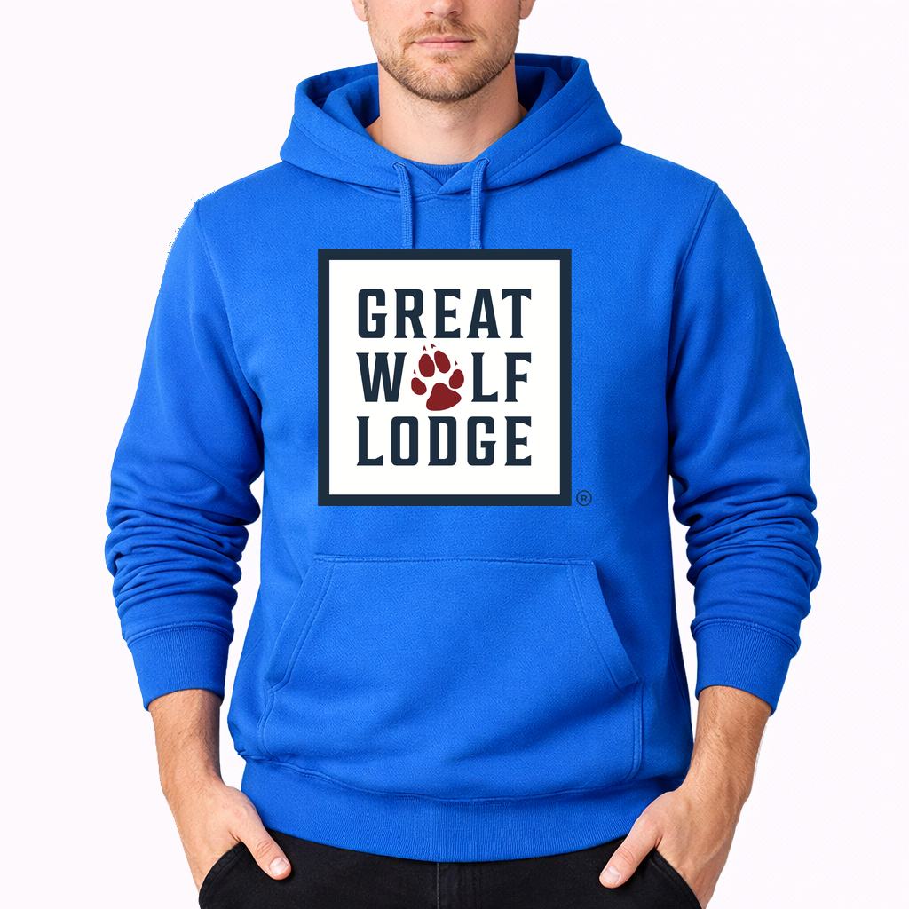 Men's Great Wolf Lodge Pullover Hoodie - Azure