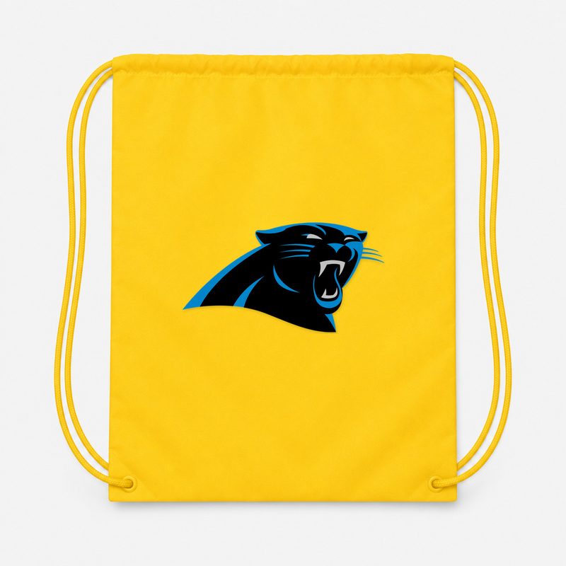 Carolina Panthers Drawstring Bag - Yellow
