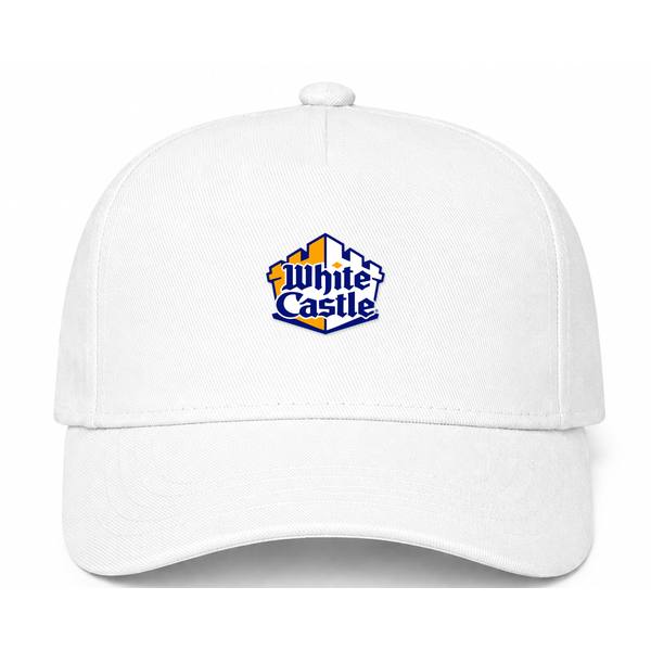 White Castle Logo White Dad Baseball Cap Hat
