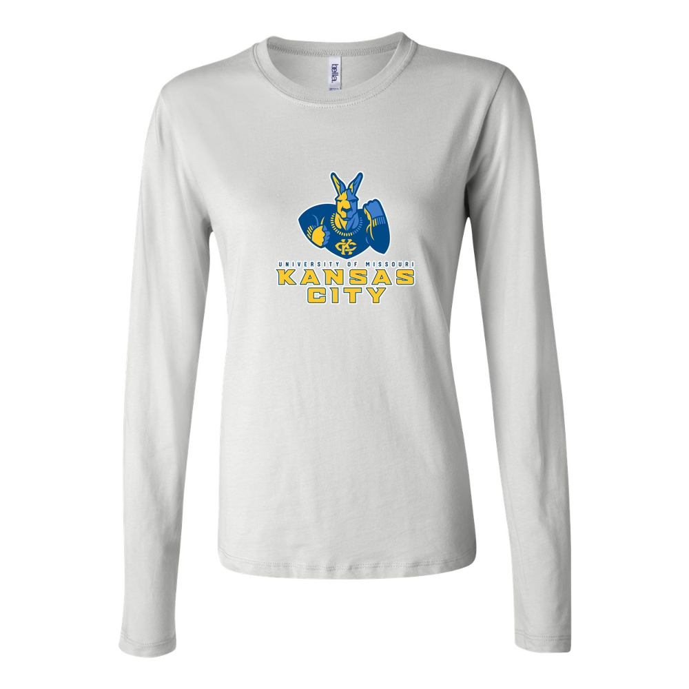 Women's UMKC Kangaroos Long Sleeve T-Shirt - White