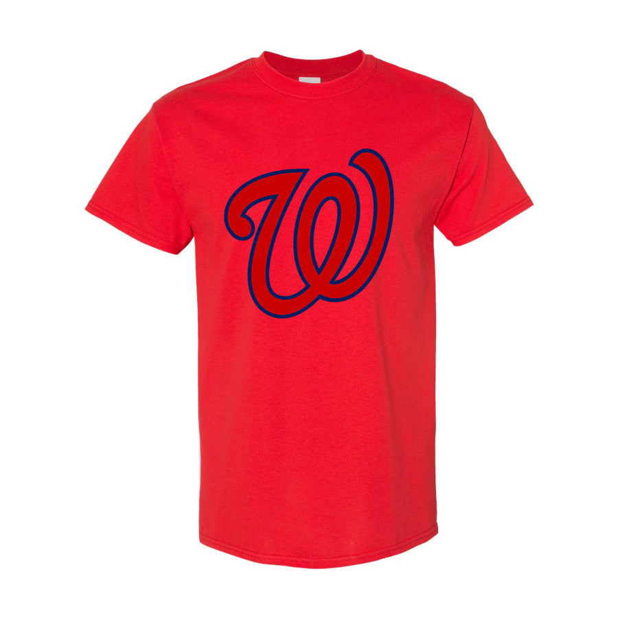 Men's Washington Nationals Cotton T-Shirt - Red
