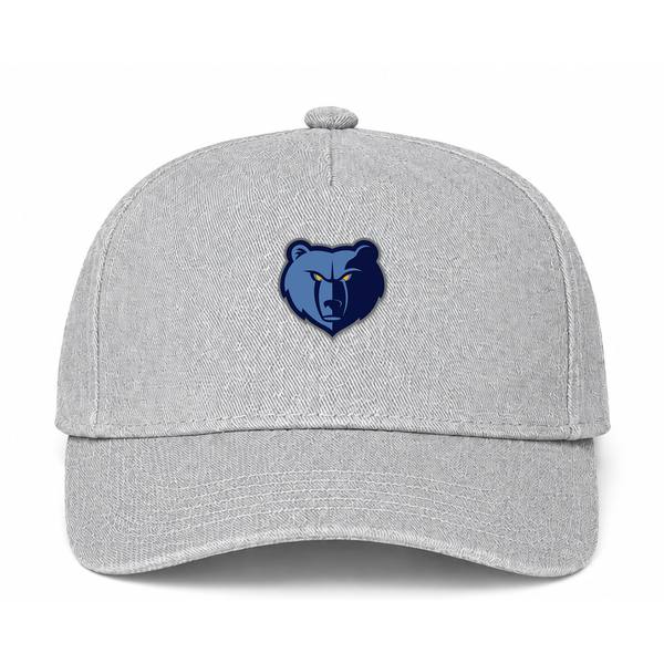 Memphis Grizzlies NBA Logo Gray Dad Baseball Cap Hat