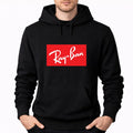 Men's Ray-Ban Pullover Hoodie - Black