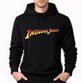 Men's Indiana Jones Pullover Hoodie - Black