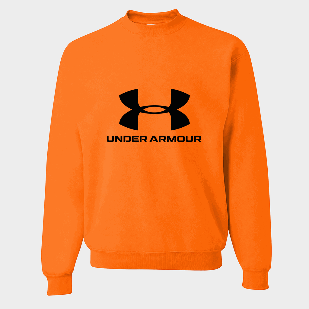 Men's Under Armour Crewneck Sweatshirt - Orange