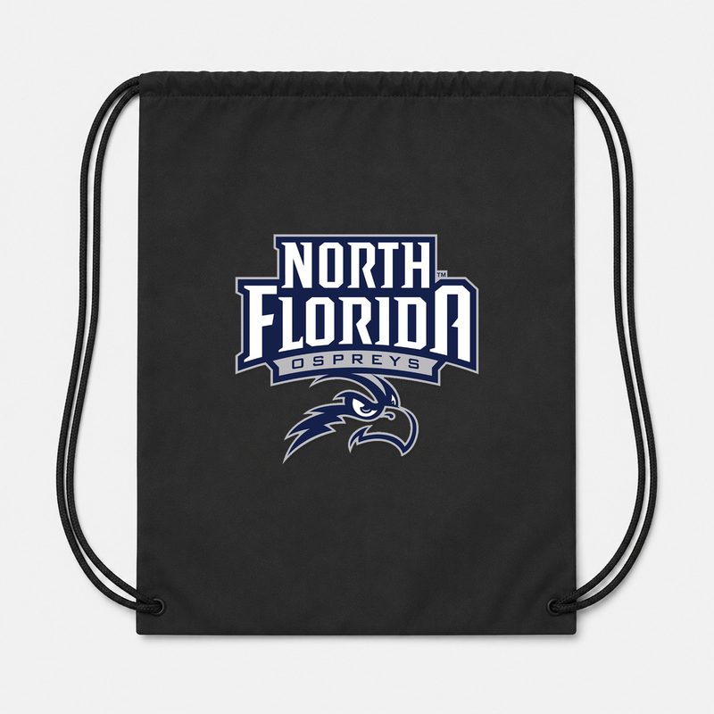 UNF Ospreys Drawstring Bag - Black