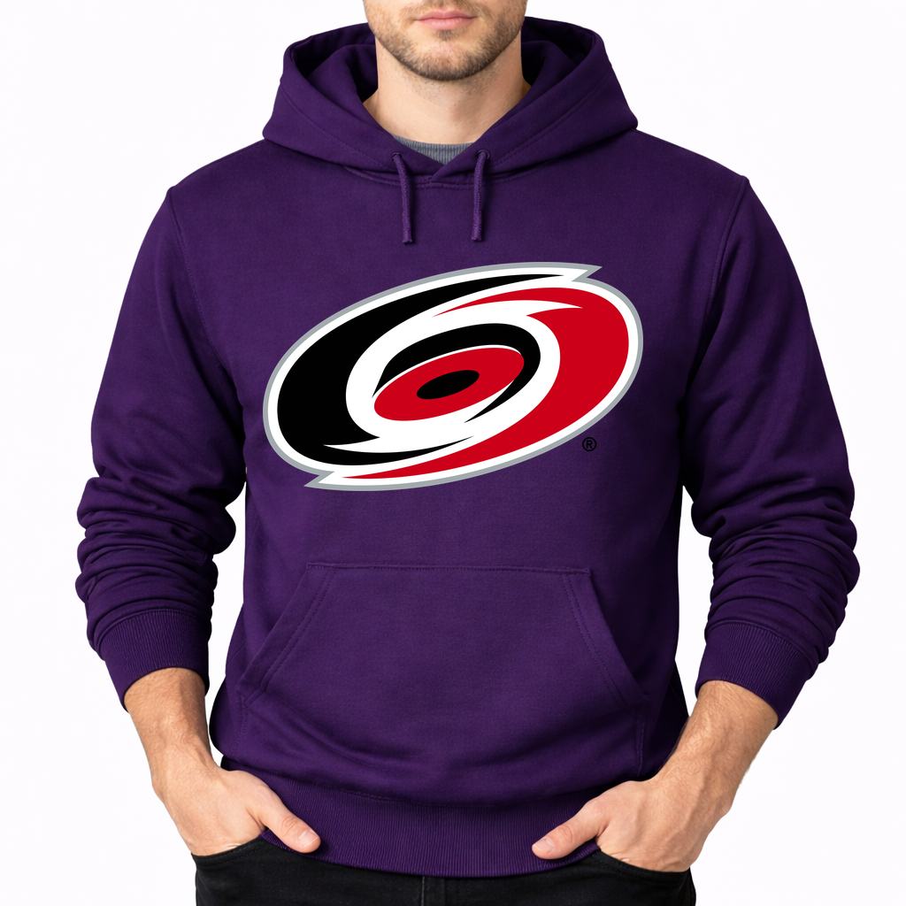 Men's Carolina Hurricanes Pullover Hoodie - Purple