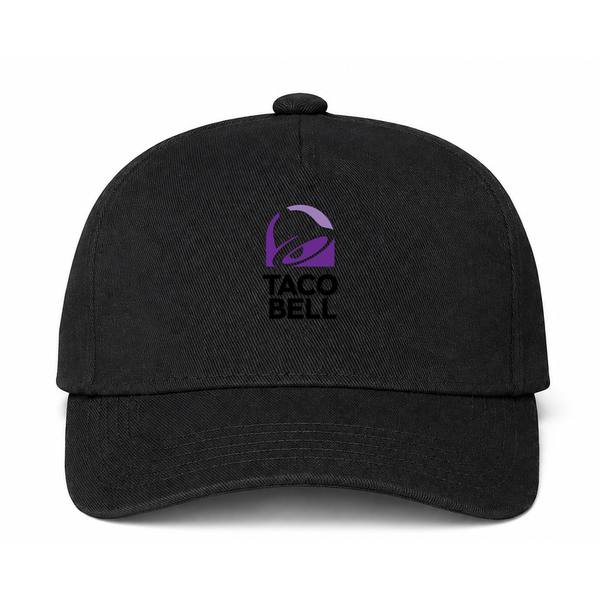 Taco Bell Logo Black Dad Baseball Cap Hat