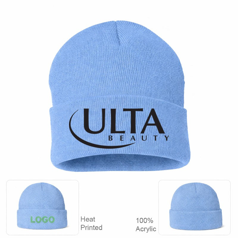 Ulta Beauty Sky Blue Beanie Hat