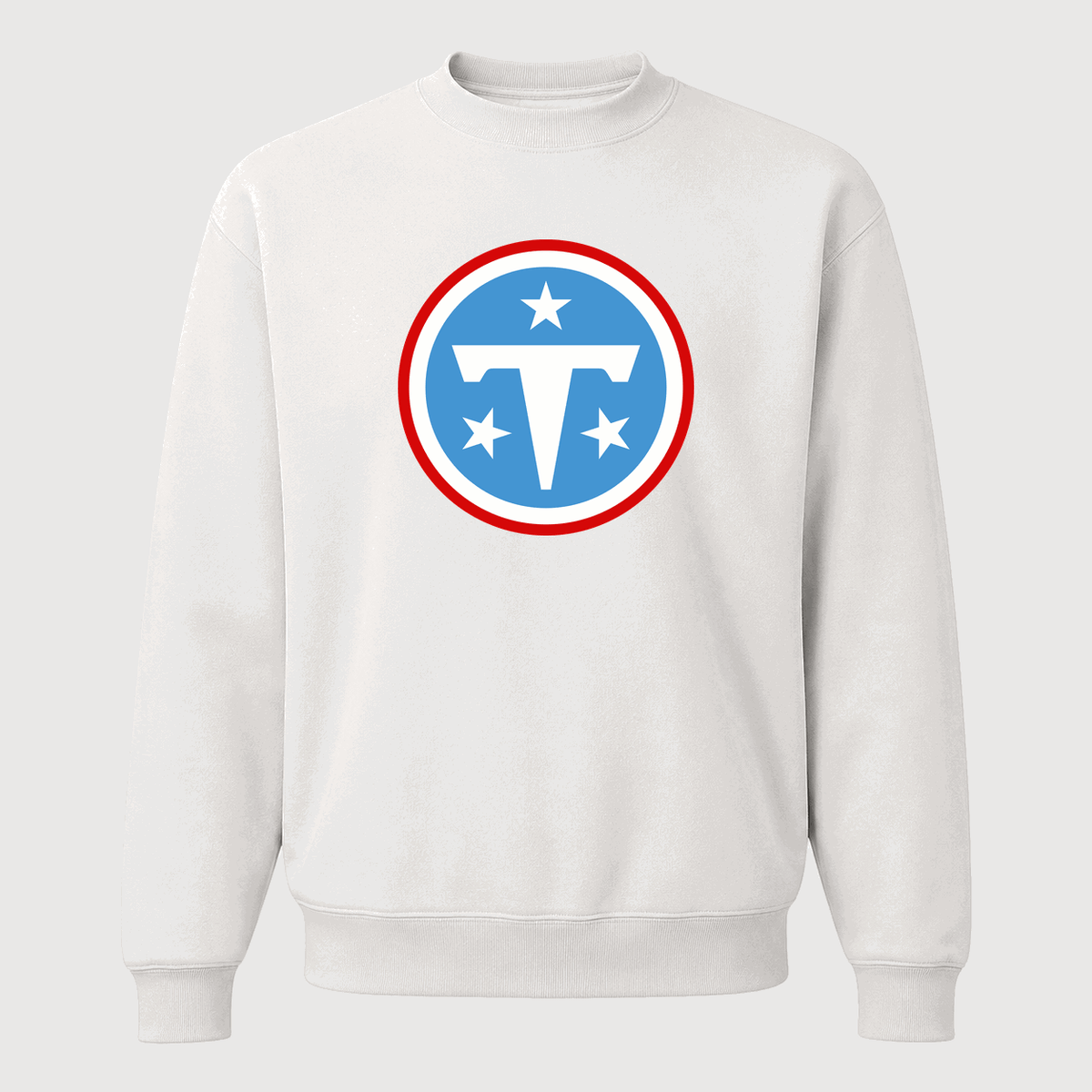 Men's Tennessee Titans Crewneck Sweatshirt - White