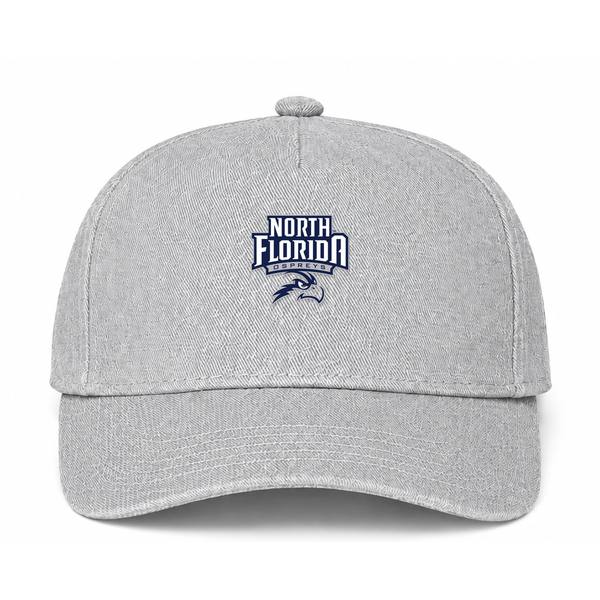 UNF Ospreys Logo Gray Dad Baseball Cap Hat