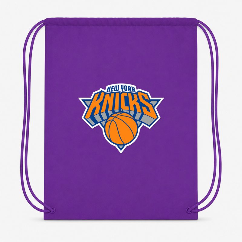New York Knicks Drawstring Bag - Purple