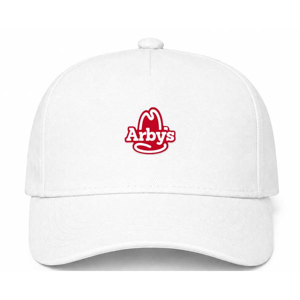 Arby's Logo White Dad Baseball Cap Hat